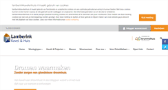 Desktop Screenshot of lamberinkkavelenhuis.nl